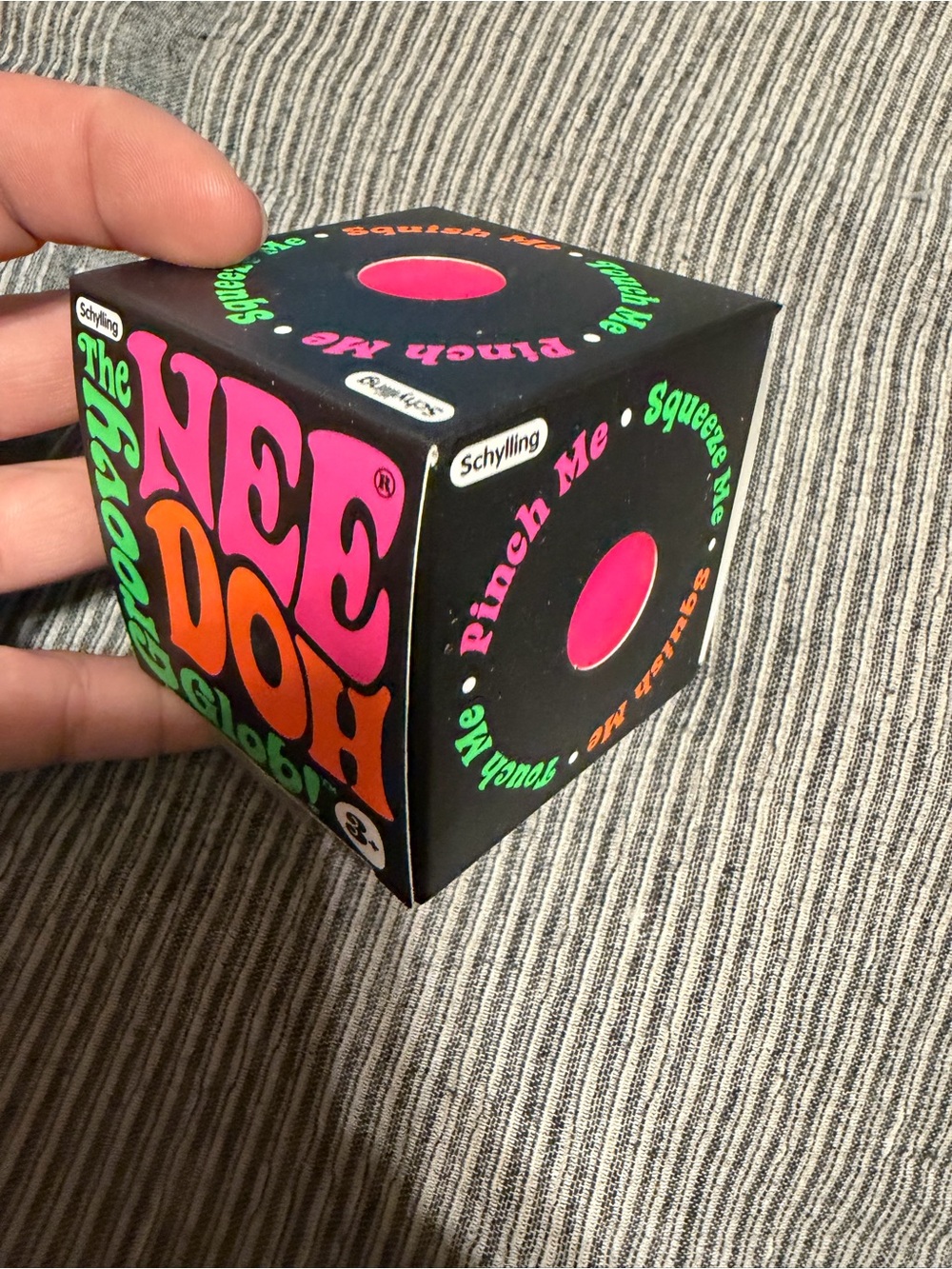 Pink needoh groovy glob squishy
